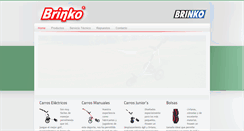 Desktop Screenshot of brinkogolf.com