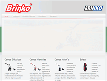 Tablet Screenshot of brinkogolf.com.ar